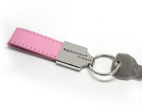 KeyRefinder<sup>®</sup> ’Leather’ rosa